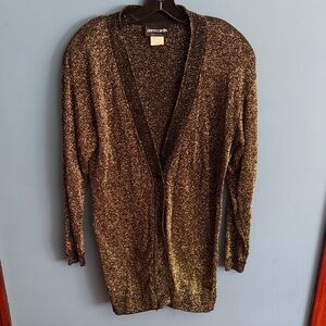Pierre Cardin Metallic Knit Sweater